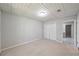 This bedroom features carpet floors, neutral walls, and closet at 4528 Lashley Ne Ct, Marietta, GA 30068