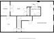 Basement floor plan exhibits the storage, room, electrical room, gym and recreation room of the home at 5349 Forest Springs Dr, Dunwoody, GA 30338