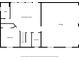 Basement floorplan with bathroom, bedroom, recreation room, garage and laundry at 6355 Autumn View Nw Pt, Acworth, GA 30101