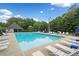 Community pool offers ample seating and a refreshing escape for residents at 6355 Autumn View Nw Pt, Acworth, GA 30101