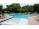 Resort-style community pool with ample seating and a shallow end at 1332 Chandler Cove Way, Grayson, GA 30017