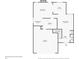 First floor plan showing layout of entry, garage, living room, kitchen, Gathering room, office, and dining room at 2512 Halcyon Way, Lawrenceville, GA 30044