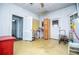Room with water heater and ceiling fan at 6539 E Strickland St, Douglasville, GA 30134