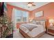 Cozy bedroom with natural light, comfortable bed, and stylish decor at 2501 Painted Buckeye Chase Se, Smyrna, GA 30080