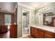 Bathroom featuring a vanity area, toilet and bathtub/shower unit at 50 Blackberry Lane, Covington, GA 30016