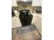 Cozy kitchen featuring a black range and charming decorative accents at 8959 Stonebridge Blvd, Douglasville, GA 30134