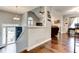 Inviting living room with hardwood floors and ample natural light, perfect for relaxing or entertaining at 1361 Chatley Way, Woodstock, GA 30188