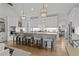 Gourmet kitchen with a large center island, stainless steel appliances, and ample storage space at 480 Wimbledon Ne Rd, Atlanta, GA 30324