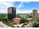 A birds eye view of a city with buildings and green trees at 120 Ralph Mcgill Ne Blvd # 1409, Atlanta, GA 30308