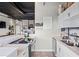Modern kitchen with stainless steel appliances and white cabinets at 120 Ralph Mcgill Ne Blvd # 1409, Atlanta, GA 30308