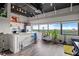 Inviting living room featuring wood floors, neutral walls, open-concept design, and scenic views at 120 Ralph Mcgill Ne Blvd # 1409, Atlanta, GA 30308