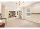 Spacious basement with recessed lighting and classic white trim at 317 Saint Pauls Ct, Stockbridge, GA 30281