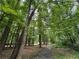 Walking path surrounded by mature trees and lush green spaces at 4300 May Apple Dr, Alpharetta, GA 30005