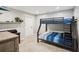 Bedroom featuring bunk beds, neutral walls and carpet and a spacious closet at 4275 Green Summers Dr, Cumming, GA 30028