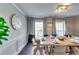 Inviting dining room with stylish decor and ample natural light at 845 Connell Ln, Lawrenceville, GA 30044