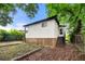 Backyard of home featuring wooden trellis at 132 Lamar Nw Ave, Atlanta, GA 30314