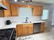 Functional kitchen with stainless steel appliances and plenty of counter space at 2658 Deann Dr, Ellenwood, GA 30294