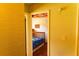 Bedroom view from a doorway; features wood floors and bright walls at 2831 Carolyn Se Dr, Smyrna, GA 30080