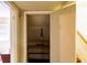 Open closet showing shelving, storage space, and hanging rod for optimal organization at 2831 Carolyn Se Dr, Smyrna, GA 30080
