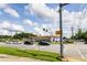 A street-level view showcases local amenities like a gas station for the convenience of nearby homeowners at 2831 Carolyn Se Dr, Smyrna, GA 30080