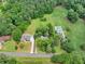 An aerial view showing property including homes and a large yard at 4444 Cannon Sw Rd, Loganville, GA 30052