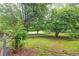 View of backyard with trees and grass at 4444 Cannon Sw Rd, Loganville, GA 30052