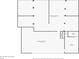 Floorplan for unfinished basement with studio spaces, closet, and dimensions at 140 Indian Lake Dr, Hiram, GA 30141