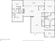 First floor plan with dimensions and layout for bedrooms, bathrooms, kitchen, and living spaces at 140 Indian Lake Dr, Hiram, GA 30141