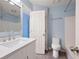 A bathroom with a white sink and vanity, a toilet, and a bathtub with shower at 4016 Upland Trce, Marietta, GA 30066