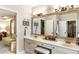 Spacious bathroom features double vanity and lots of room for getting ready at 4401 Madison Woods Nw Dr, Marietta, GA 30064