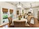 Inviting dining area with access to the patio, perfect for outdoor dining at 4401 Madison Woods Nw Dr, Marietta, GA 30064