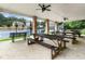 Covered picnic area offering a view of the community tennis courts at 4401 Madison Woods Nw Dr, Marietta, GA 30064