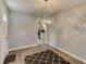 Bright dining room with modern flooring next to the kitchen at 1863 Rockford Ct, Riverdale, GA 30296