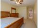 Bedroom with bed, window, and ceiling fan at 2940 Bentbill Xing, Cumming, GA 30041