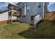 Backyard of a home with deck, patio and fenced yard at 338 Boundless Ln, Canton, GA 30114