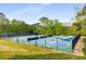 Multiple community tennis courts with lighting and fencing, perfect for sports enthusiasts at 2240 Six Branches Dr, Roswell, GA 30076
