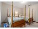 Comfortable bedroom with two beds, soft carpet, and a bright ceiling light at 4782 Donnegal Se Ct, Mableton, GA 30126