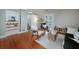 Open concept living room with stylish decor, hardwood floors, and ample natural light at 2023 Oakview Se Rd # 226, Atlanta, GA 30317