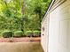 The backyard featuring a shed at 3150 Stratford Green Pl, Avondale Estates, GA 30002