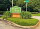 Stratford Green Townhomes sign surrounded by green landscaping and greenery at 3150 Stratford Green Pl, Avondale Estates, GA 30002