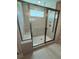 Shower stall with glass enclosure, window and a tiled bench providing a luxurious bathing experience at 4266 Mulberry Pass Ct, Hoschton, GA 30548
