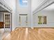 Entryway boasts soaring ceilings and lots of natural light at 217 Heritage Town Pkwy, Canton, GA 30115