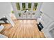 Spacious living room with fireplace, hardwood floors, and lots of natural light at 217 Heritage Town Pkwy, Canton, GA 30115