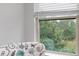 Cozy reading nook with view of wooded area at 3302 Bellingham Way, Lithia Springs, GA 30122