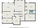 Detailed floor plan showcasing the layout of the home, including bedrooms, Gathering room, and wet bar at 3698 Lakeview Drive, Tucker, GA 30084