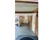 An outdoor patio has a doorway labeled Laundry and is constructed of brick at 6197 Union Grove Rd, Lithia Springs, GA 30122