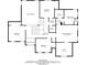Detailed second floor plan showcases the layout of living spaces including the primary bedroom and bedroom at 5833 Wembley Dr, Douglasville, GA 30135