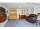 Cozy living room with fireplace, comfortable seating, and stylish decor creating a relaxing atmosphere at 6381 Lakeview Dr, Buford, GA 30518