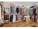 Spacious walk-in closet with custom shelving and ample storage for clothes and accessories at 3978 Devonshire Dr, Marietta, GA 30066