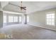 Spacious main bedroom with many windows at 222 Chadmore Ln, Tyrone, GA 30290